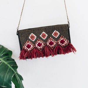 Bohemian shoulder purse